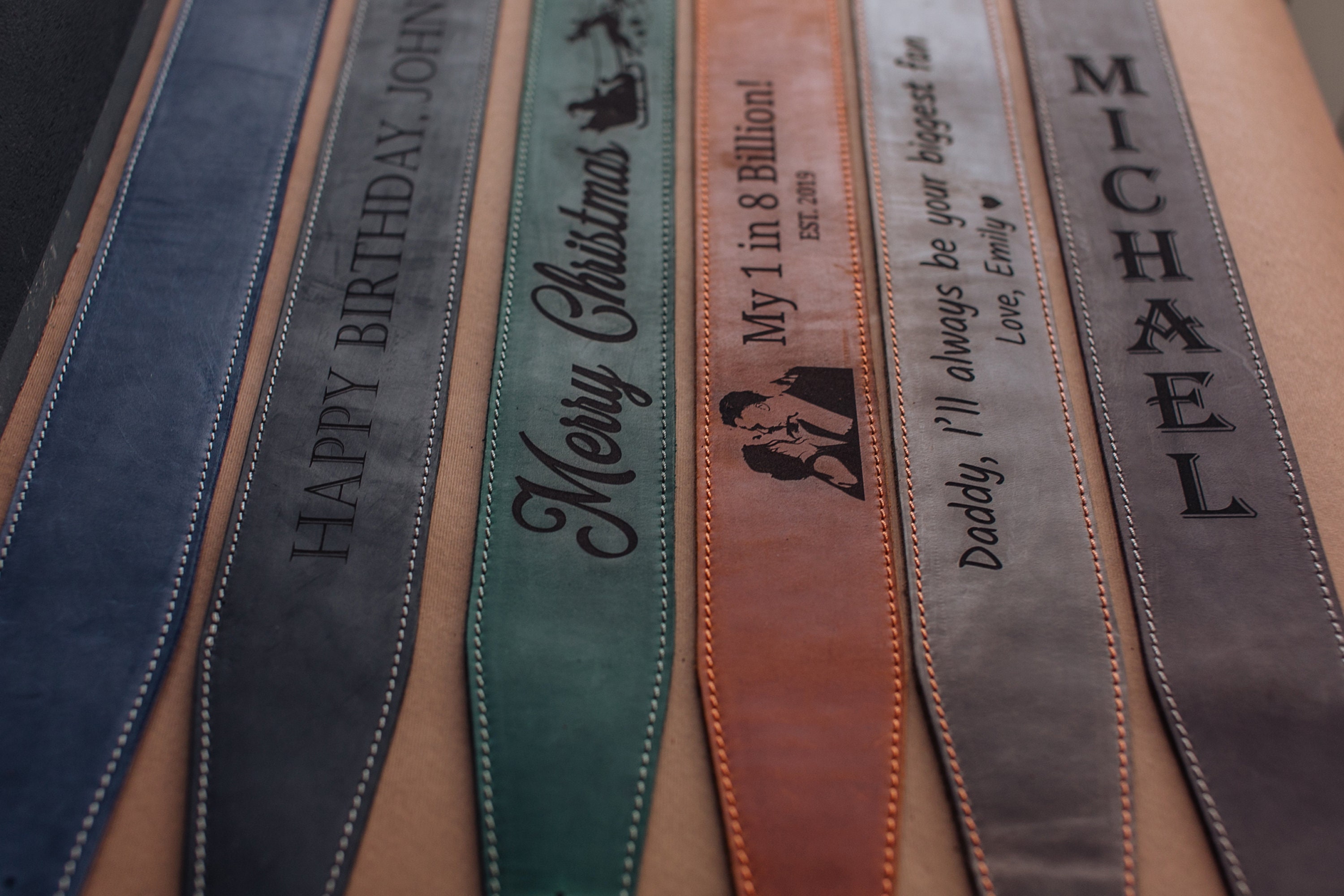 43. Personalized Guitar Strap
