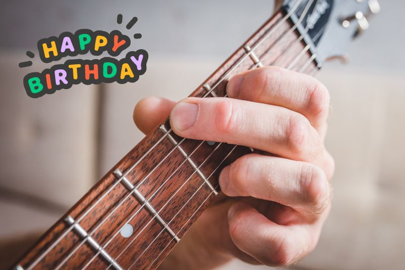 Happy Birthday Guitar Chords (How to Play It) - Musician Wave