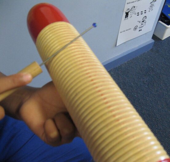 Güiro percussion instrument