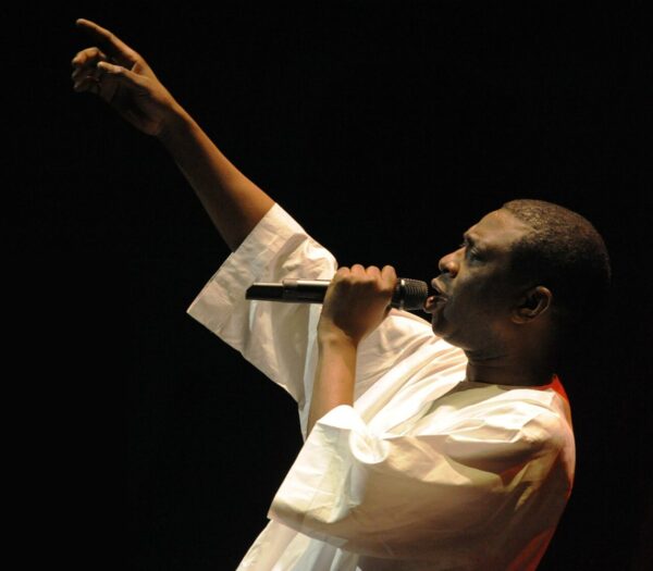 Youssou N'Dour performing live