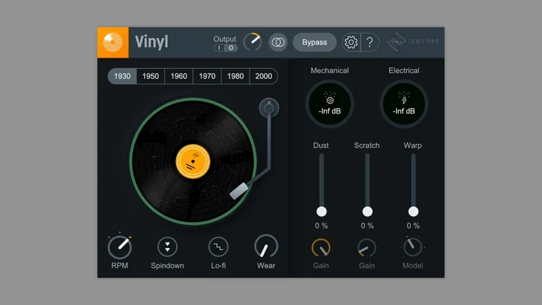 4. Vinyl by iZotope