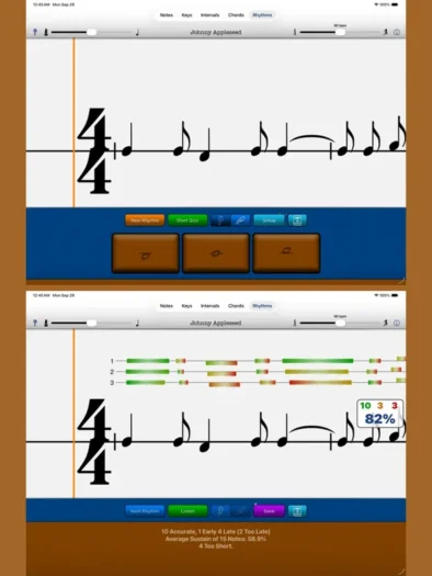 Music Theory Basics interface