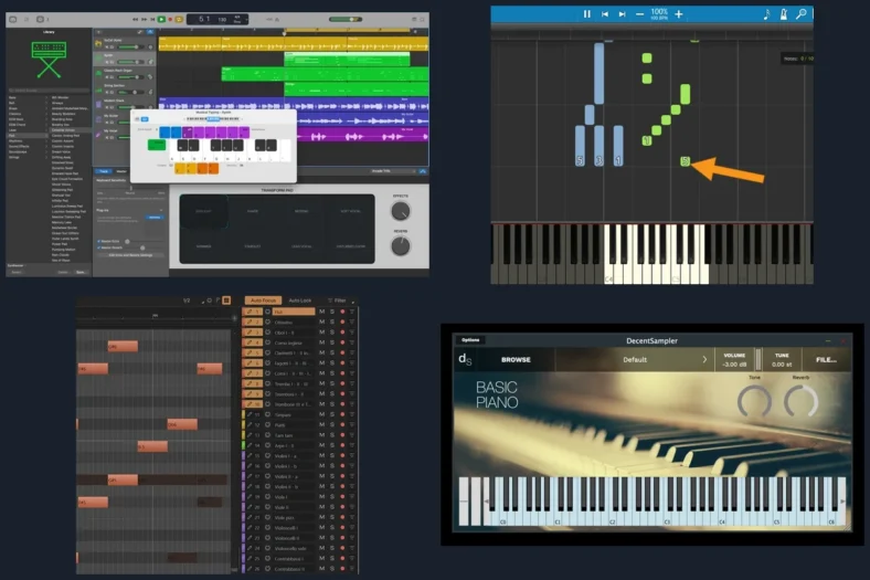 Current software interfaces for best midi keyboard software windows mac linux android ios