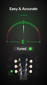 Guitar Tuner Pro tuner interface
