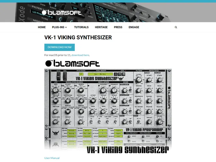 Screenshot of blamsoft.com