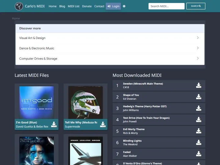 Screenshot of www.cprato.com