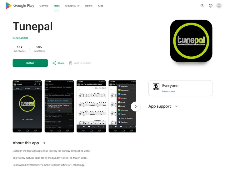 Screenshot of play.google.com