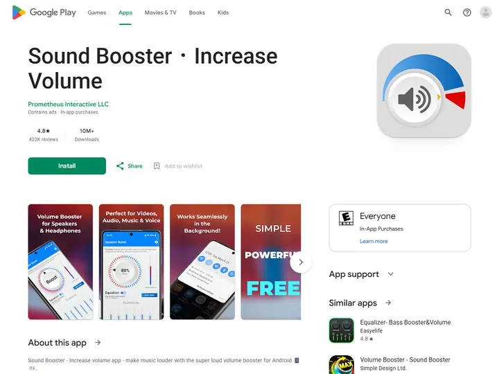 Screenshot of play.google.com
